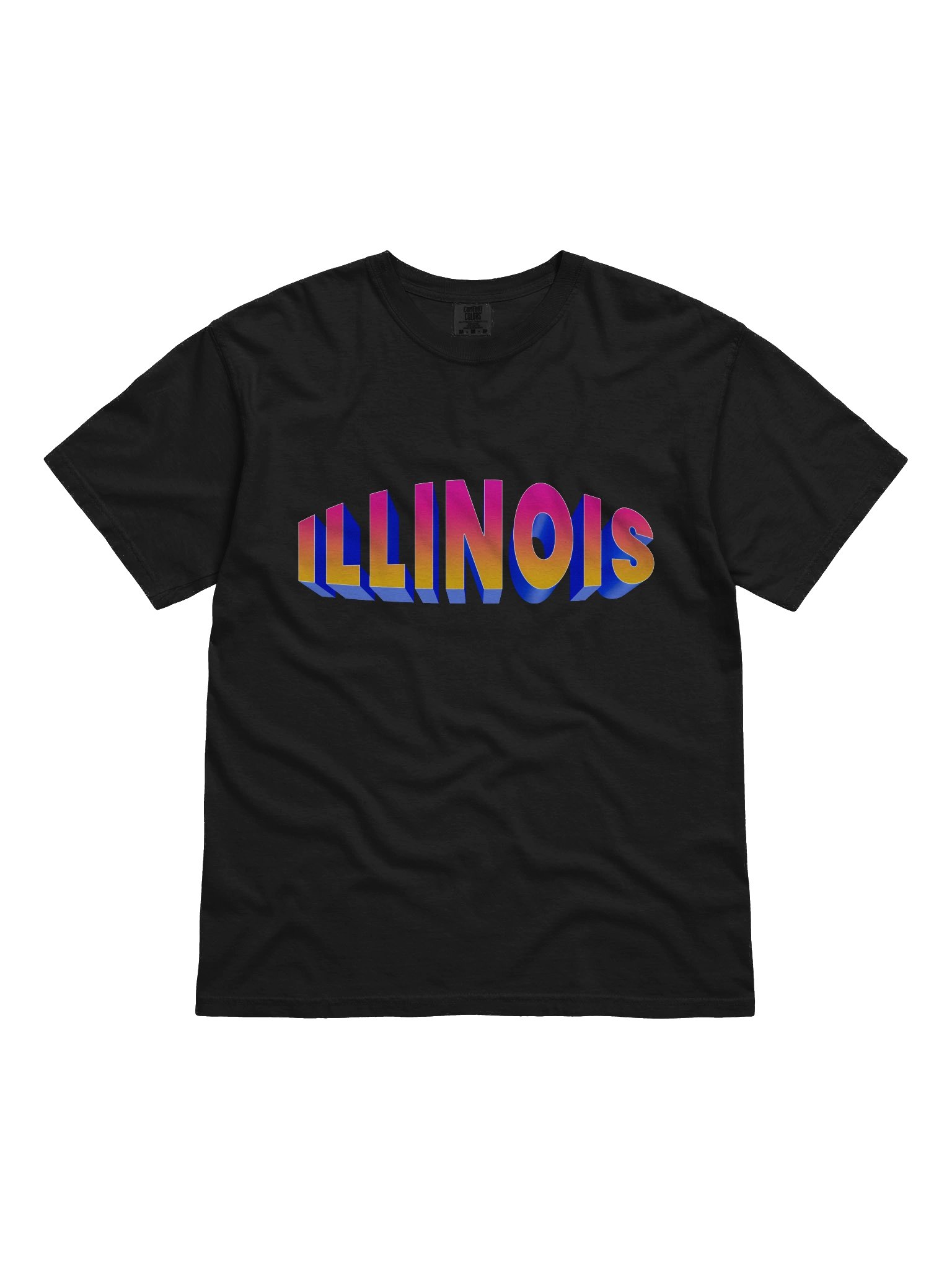 ILLINOIS 3D Gradient Tee product image (1)