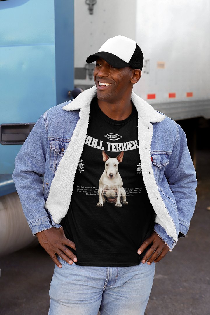 Dark Color Bull Terrier Regular Fit T-shirt product image (1)