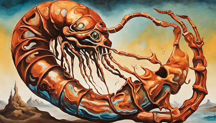 Scorpio Metamorphosis: Molten Cosmic Rebirth Forges Unrelenting Resilience product image (1)