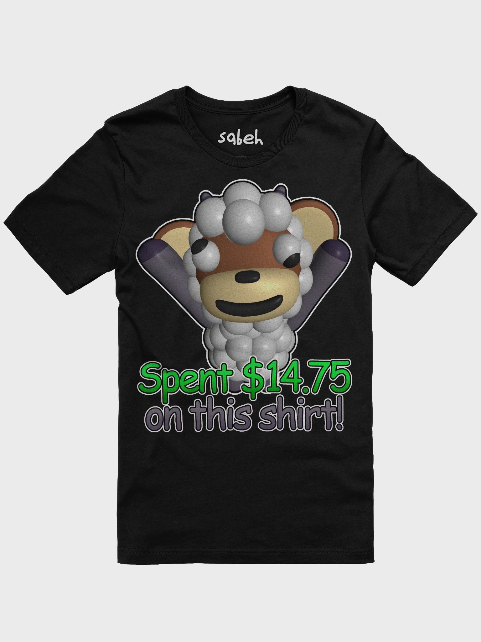 $14.75 Sheep Monkey T-Shirt product image (1)