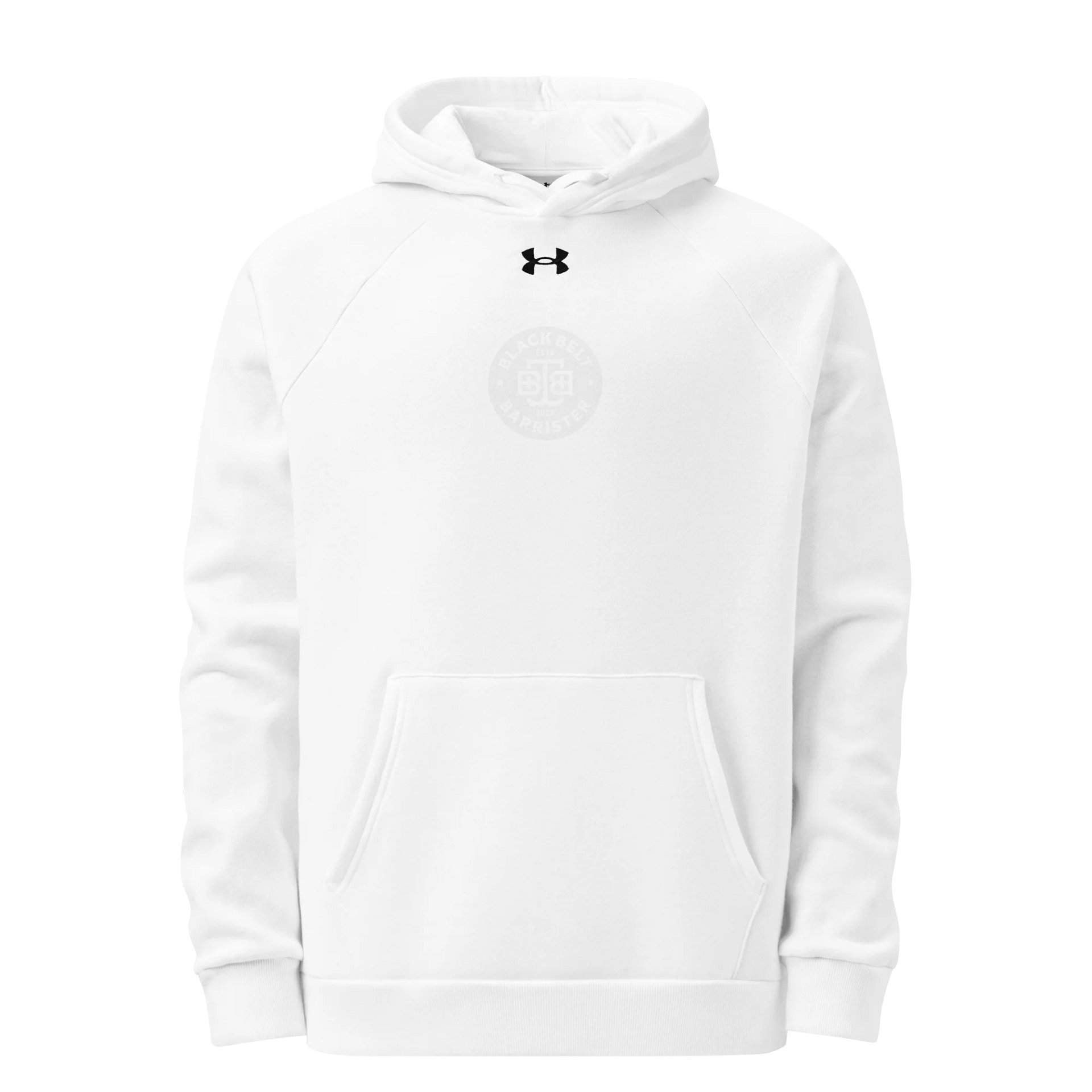 Under Armour x Blackbeltbarrister Fleece Hoodie White product image (1)