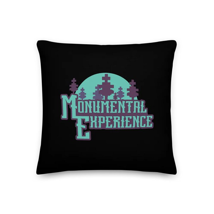 Black Monumental Experience All-Over Print Premium Pillow product image (1)