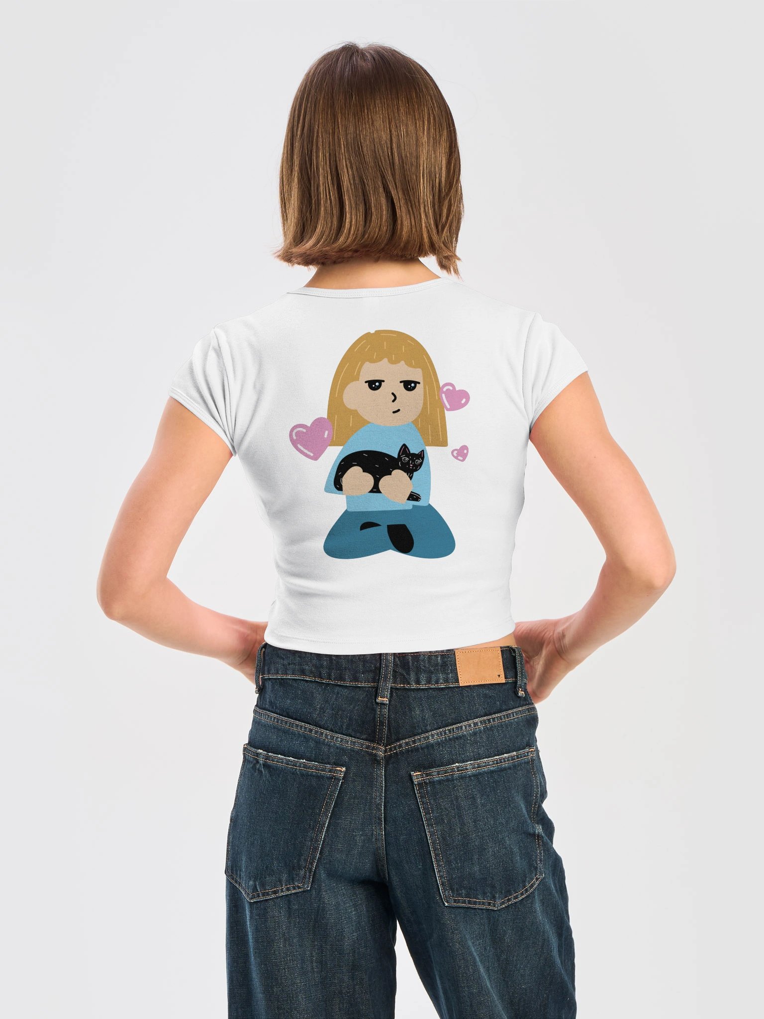 Nobody Prepared Me - Cropped Tee Light product image (10)