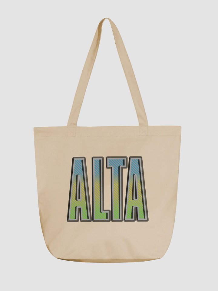 Alta Alberta Vibrant Striped Tote Bag product image (5)