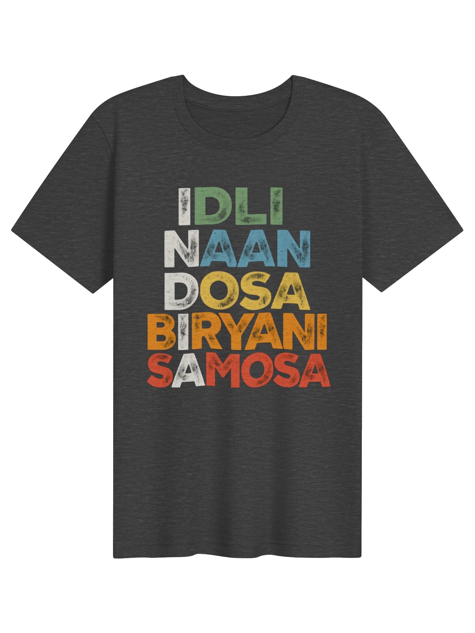 Idli Naan Dosa Biryani Samosa T-Shirt | Indian Food Lover product image (5)