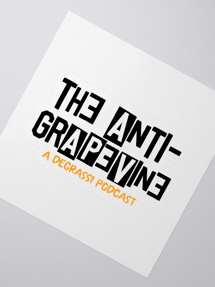 Anti-Grapevine Original Logo Sticker product image (6)