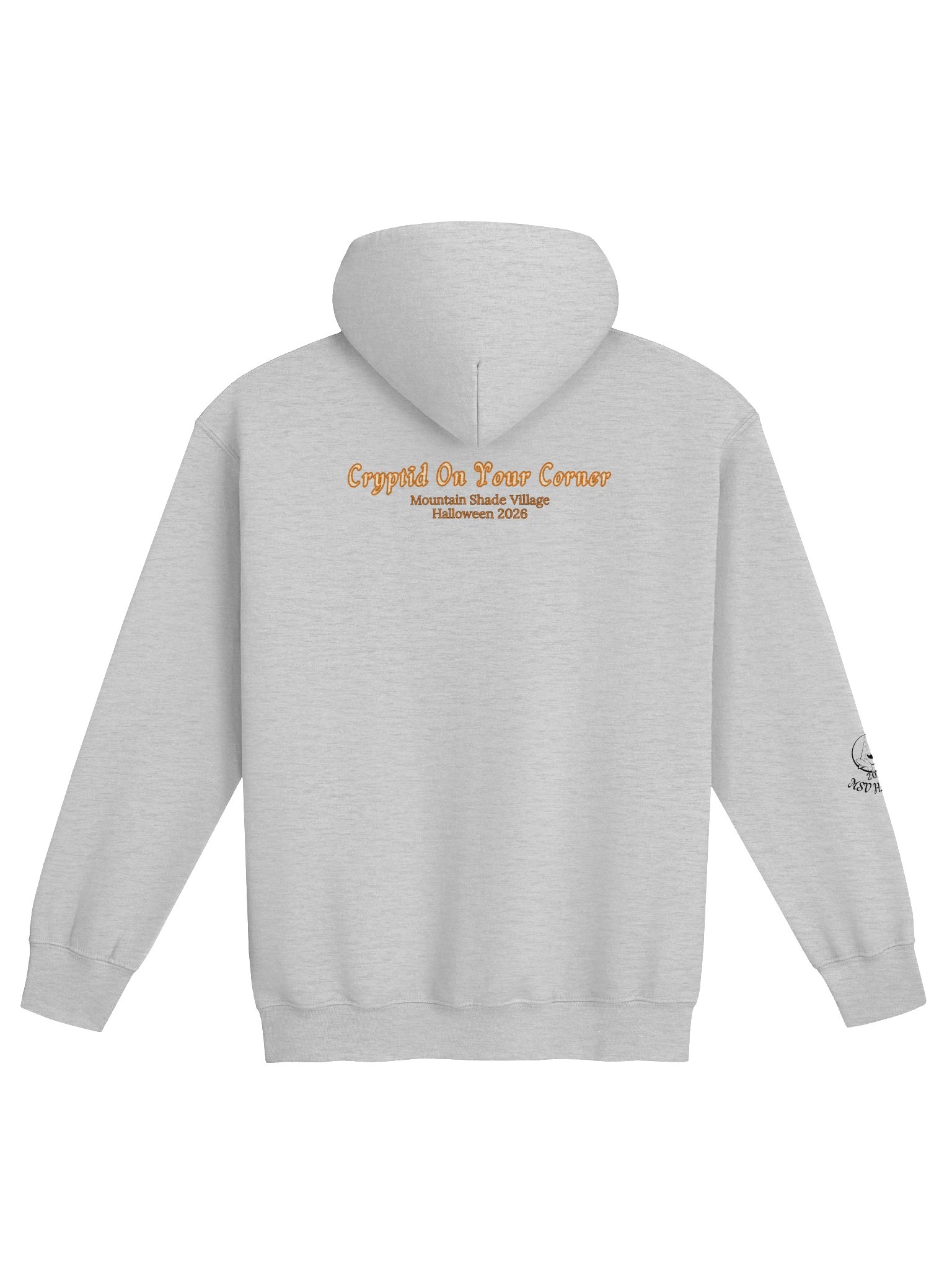 Cryptid On Your Corner Zip Hoodie (Light Mode) product image (2)
