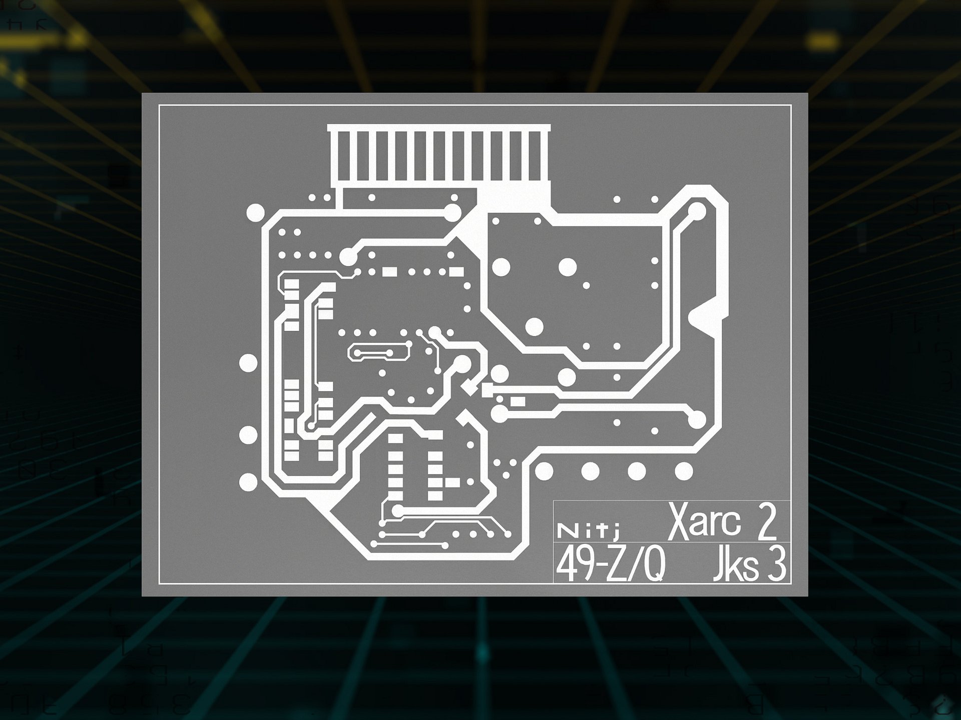Computer Chronicles Schematic Poster (Nitj Xarc2 49-Z/Q Jks3) product image (1)