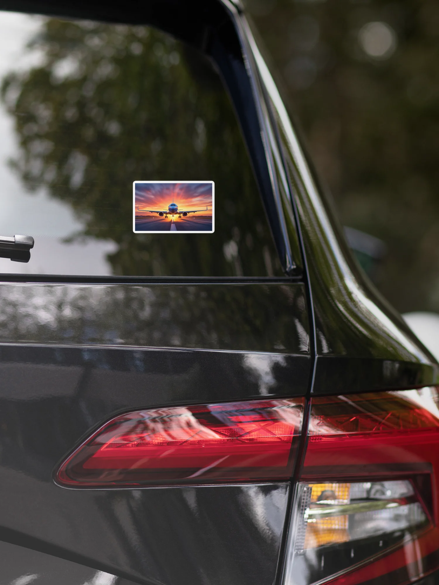 Full Throttle At Sunrise Sticker product image (7)