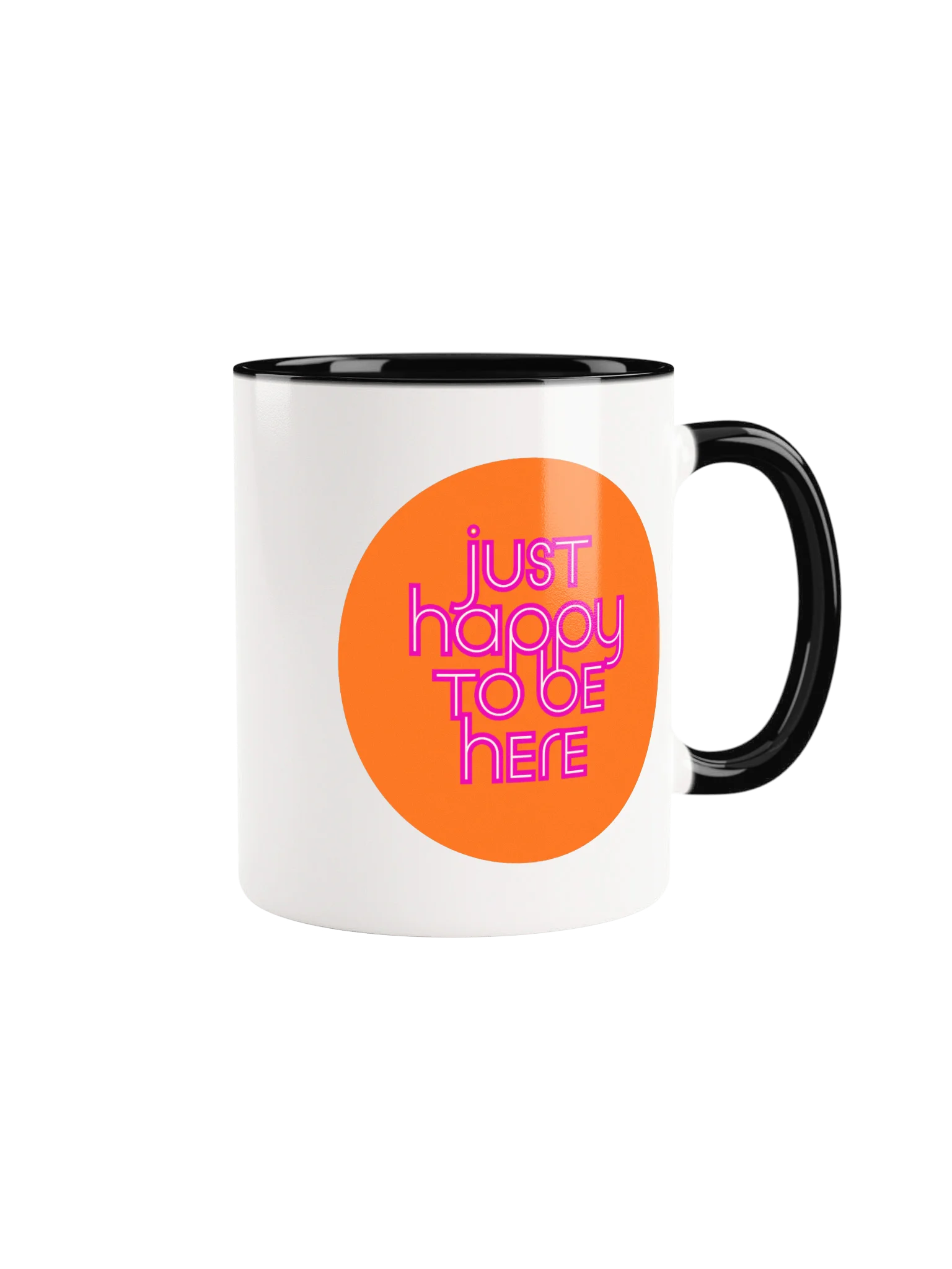 'just happy to be here' mug | two sizes product image (1)