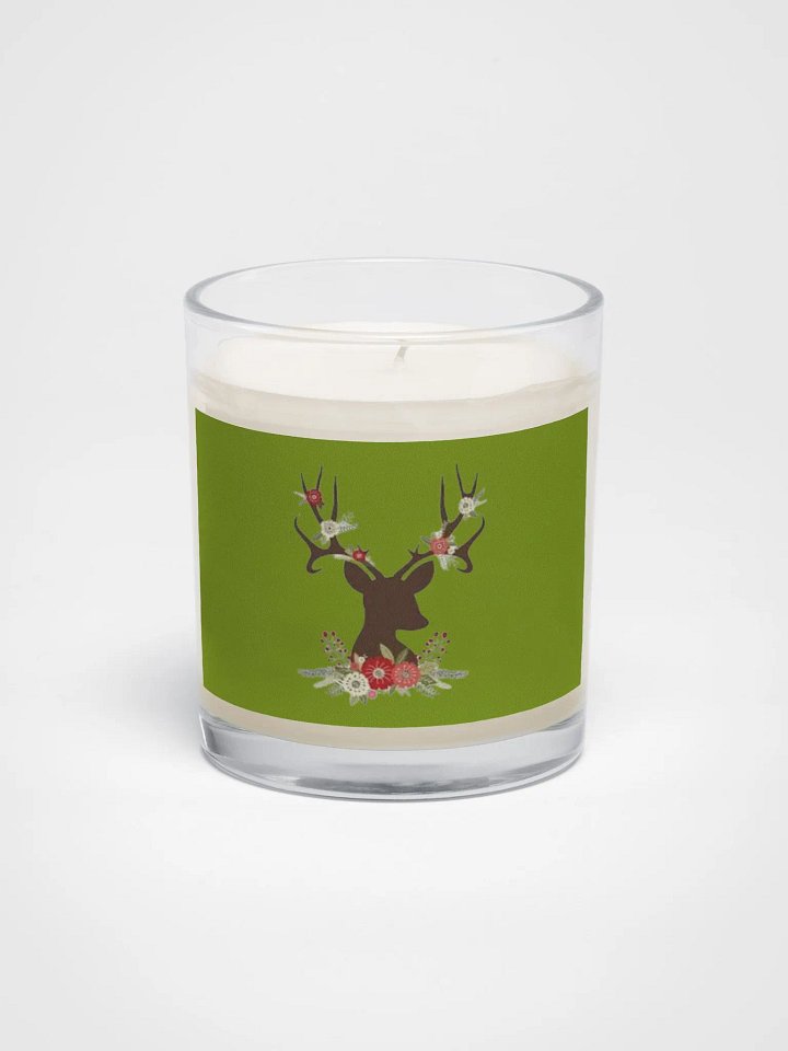 Floral Deer Soy Wax Candle product image (2)