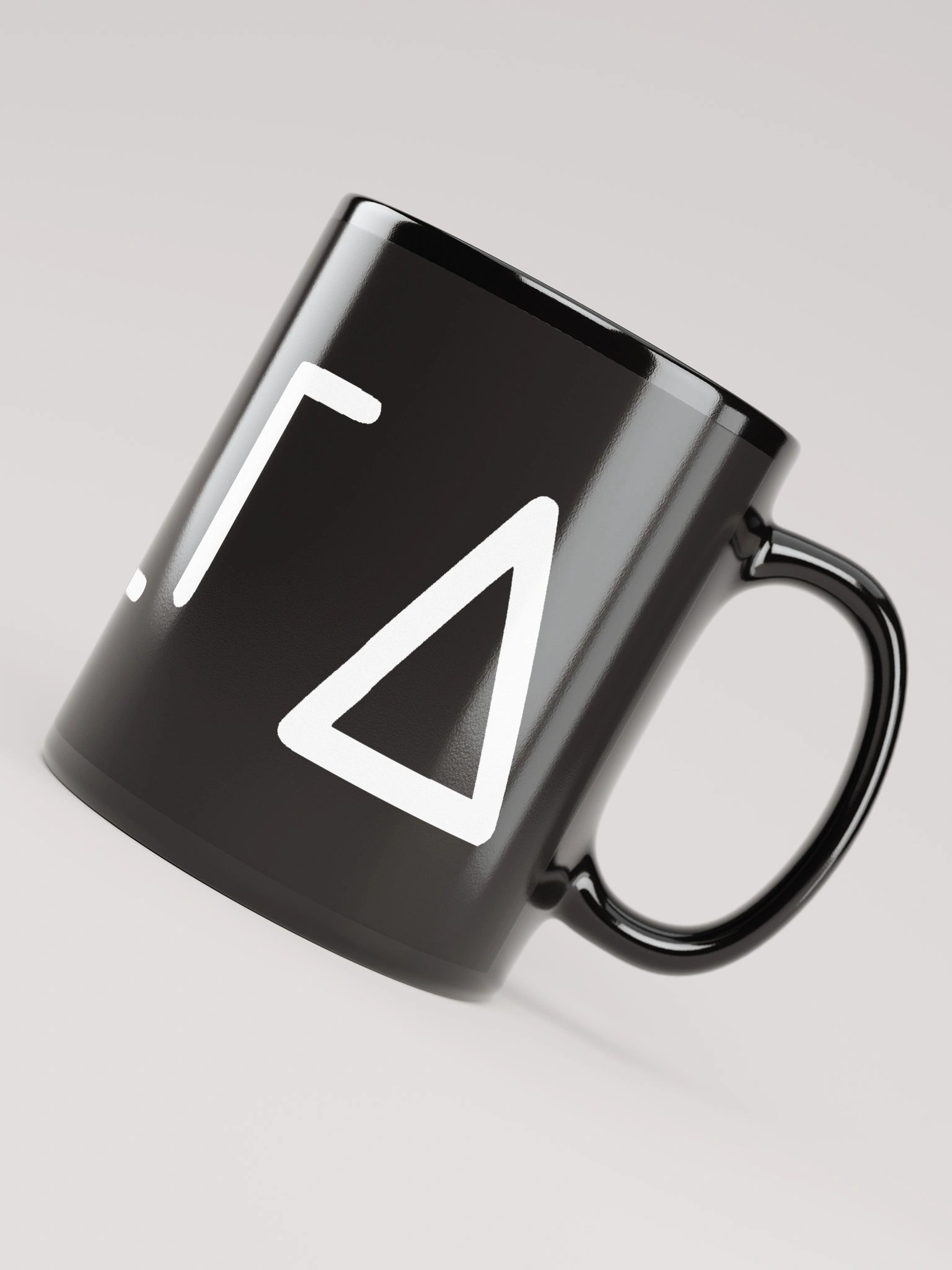 DELTA Mug Text Wht/Blk product image (7)