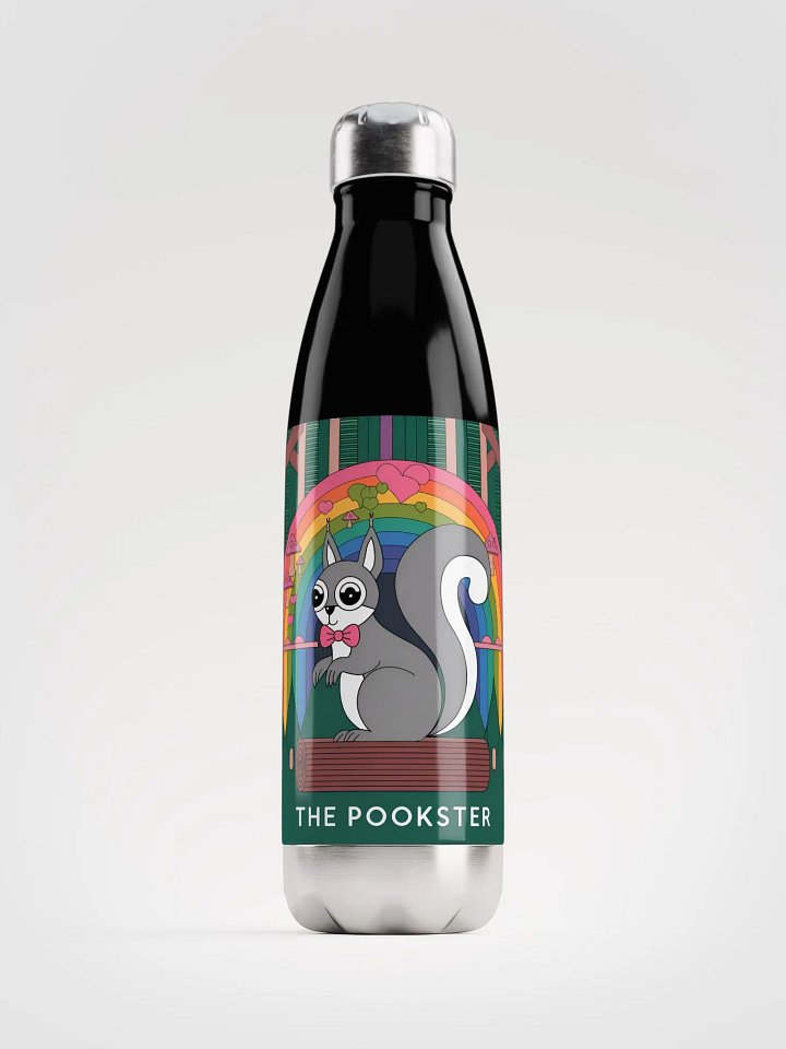 Rainbow Adventure Squirrel Stainless Steel Water Bottle product image (1)