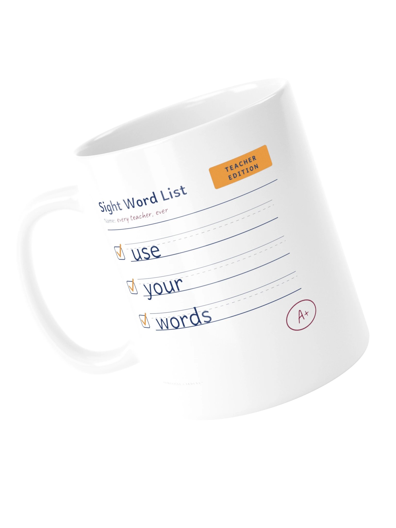Use Your Words Teacher Mug product image (5)