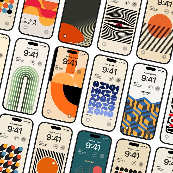 Bauhaus Minimal Wallpaper Pack product image (1)