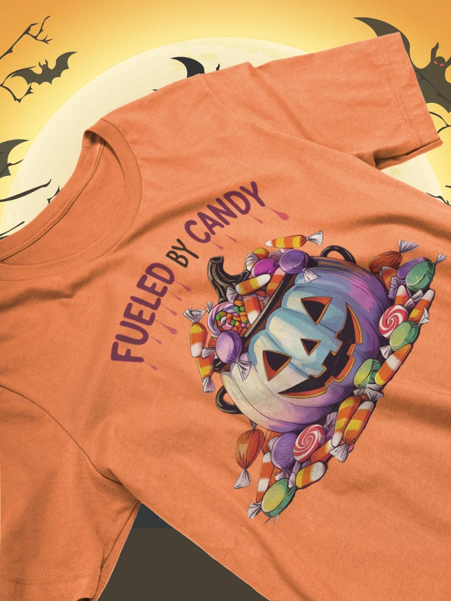 FUELED BY CANDY Halloween T-Shirt product image (3)