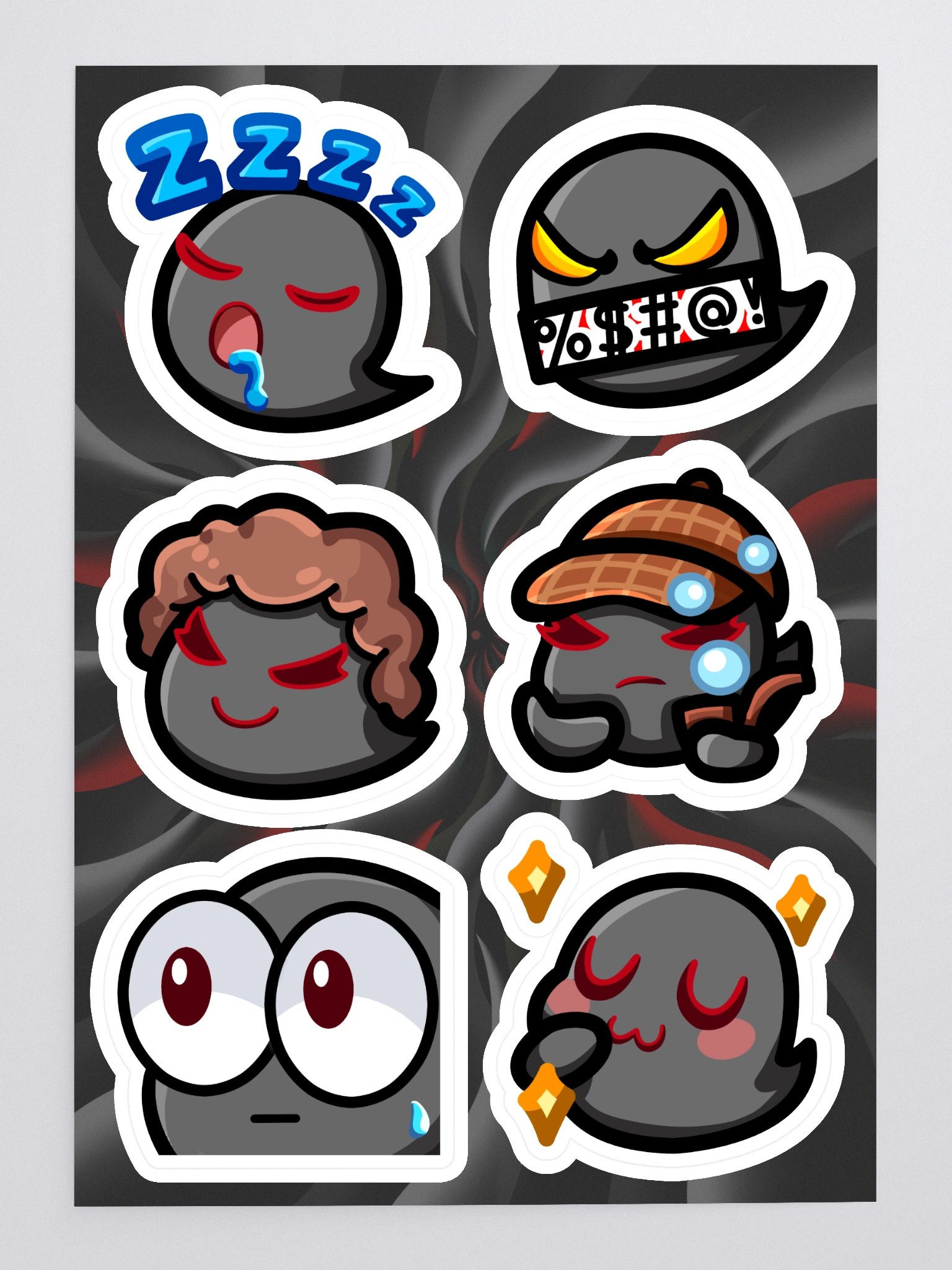 Emote Sticker Sheet 8 product image (3)