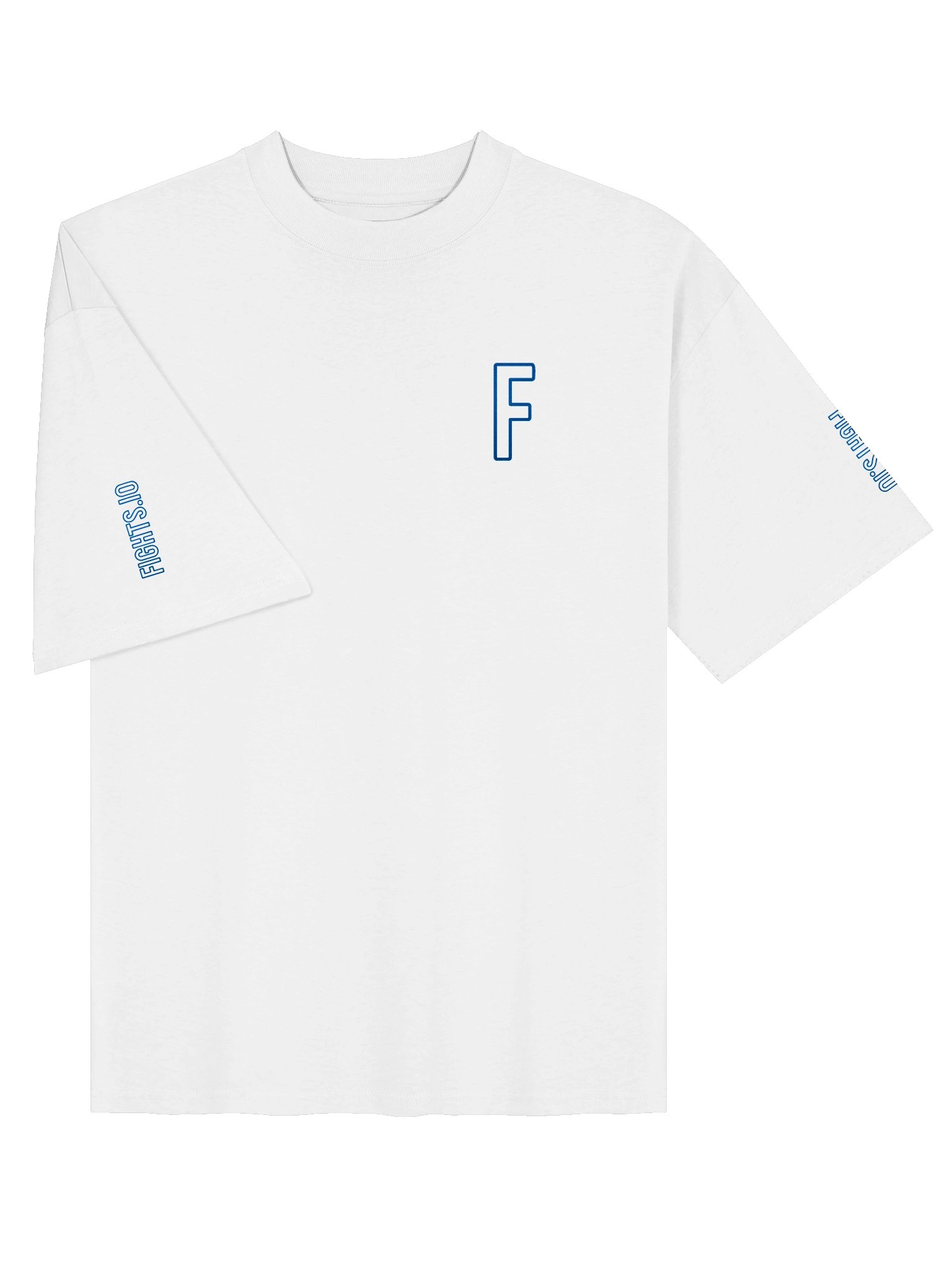 HALOGEN White/Blue Oversize Tee (Cornerman Edition) product image (3)