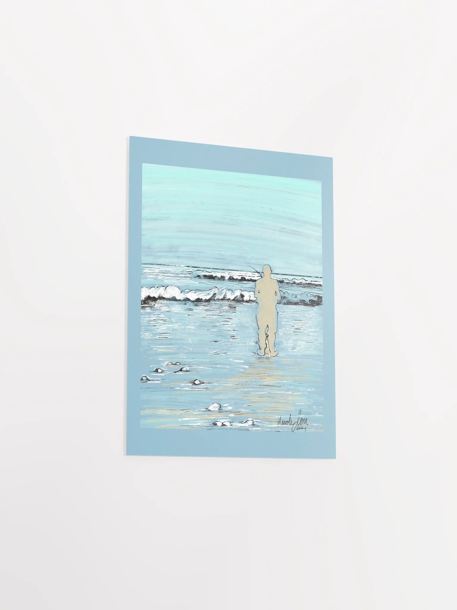 Ocean Serenity Matte Poster product image (8)