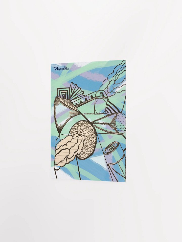 Whimsical Architectural Zentangle Poster product image (6)