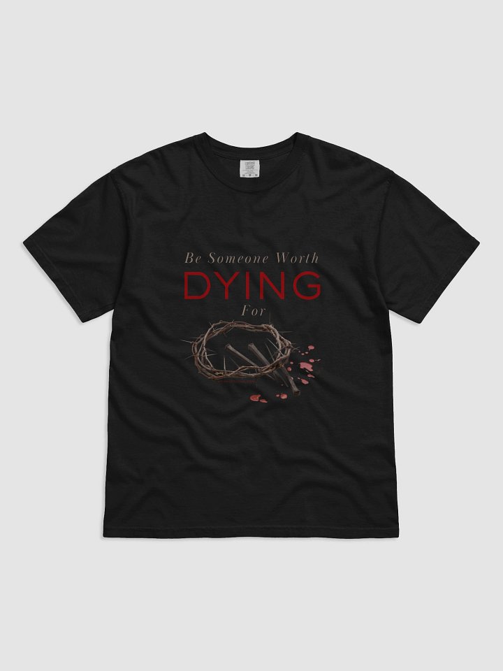 Live for Christ Comfort Colors Dyed HeavyweighT-Shirt product image (1)