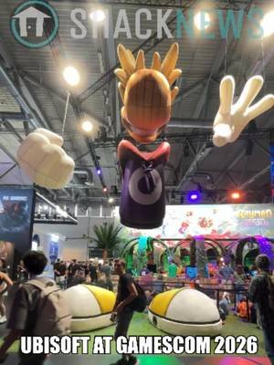 Ubisoft Booth at Gamescom 2026 #gaming #gamescom #convention #ubisoftgames #rayman