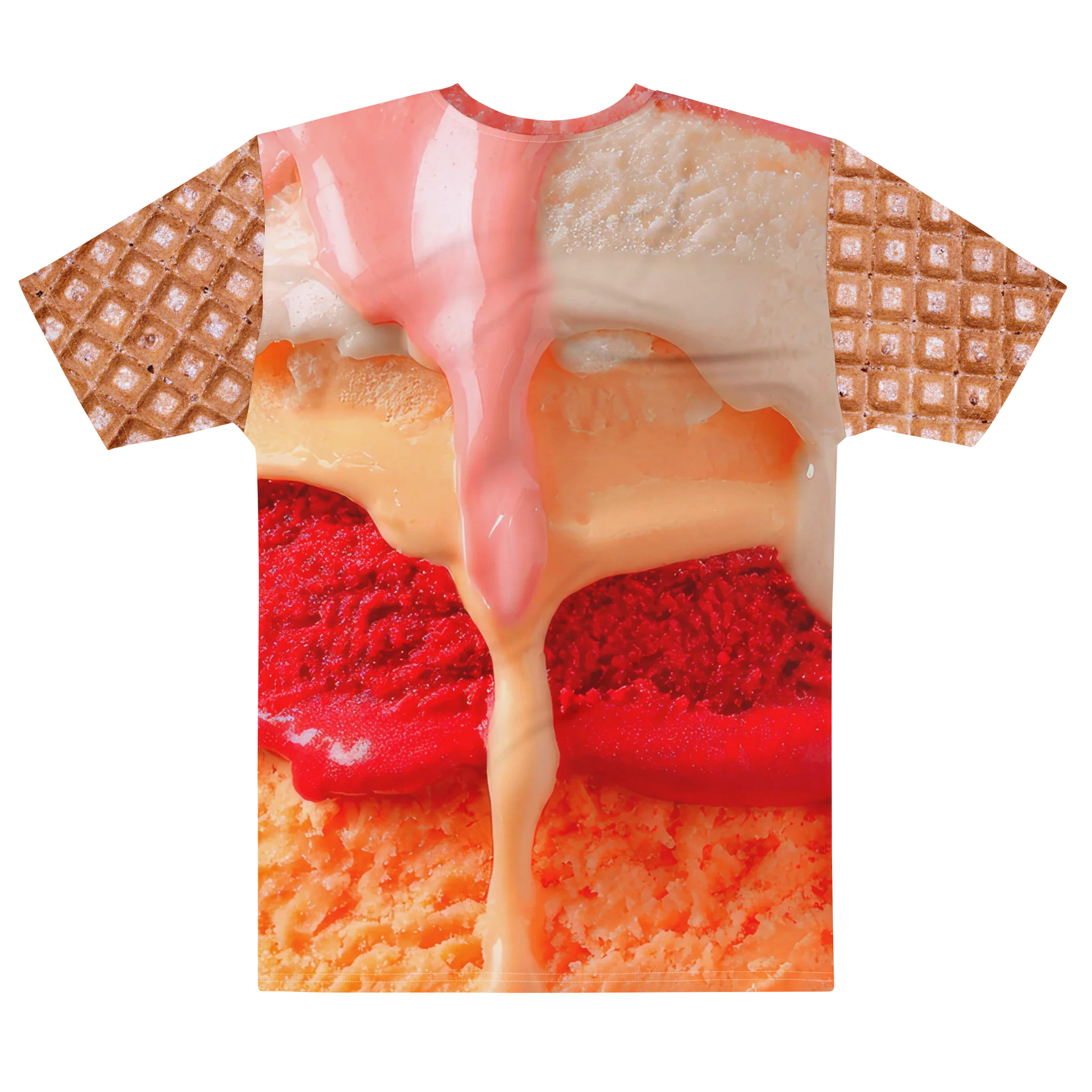 Ice Cream Drip Full Printed Shirt product image (2)