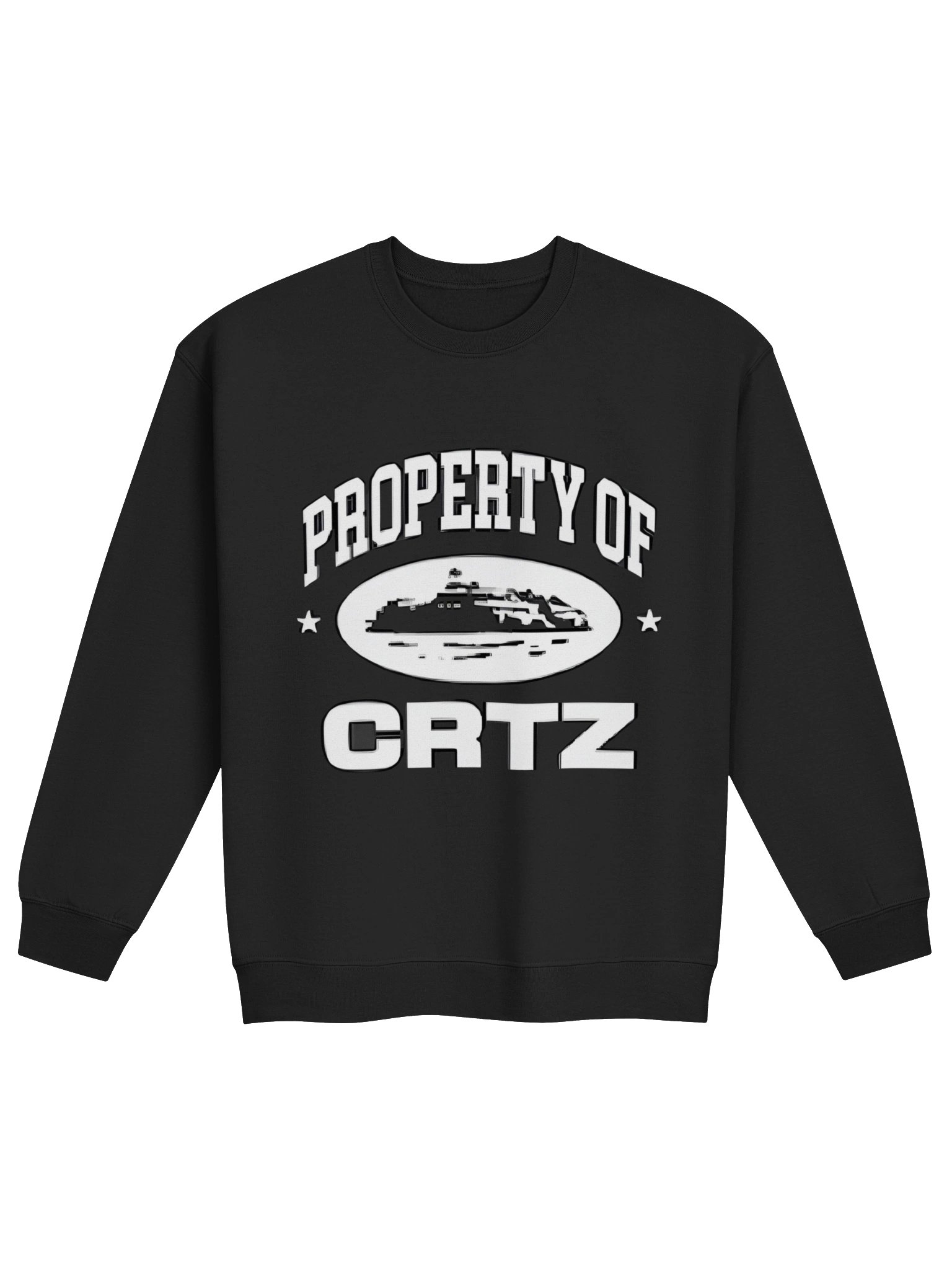 Corteiz P.O.C Sweatshirt Black product image (1)