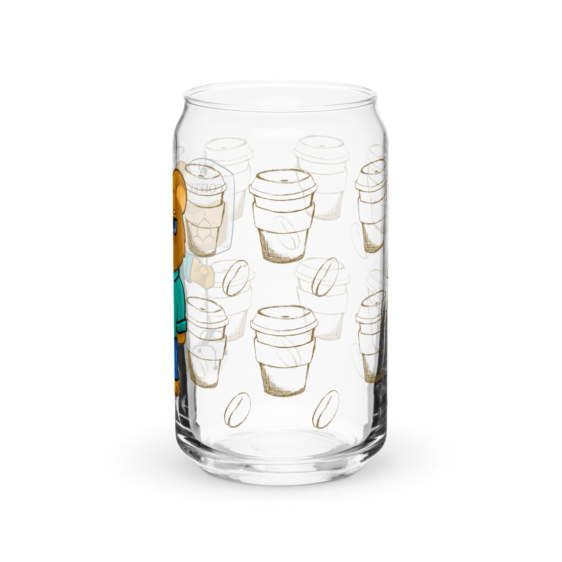IV Coffee - Glass cup product image (7)