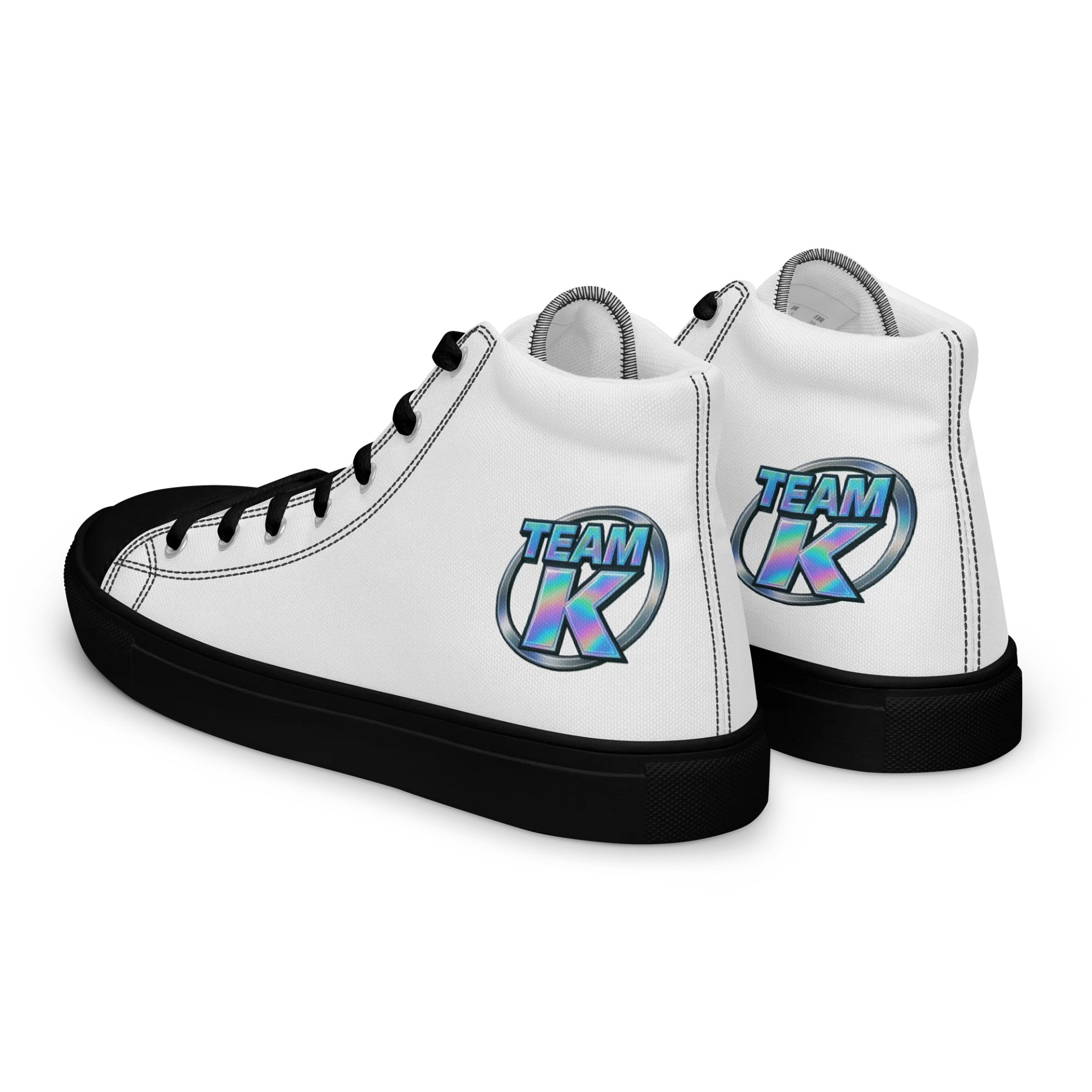 Team K 2000's Women's High Top Canvas Shoes product image (8)