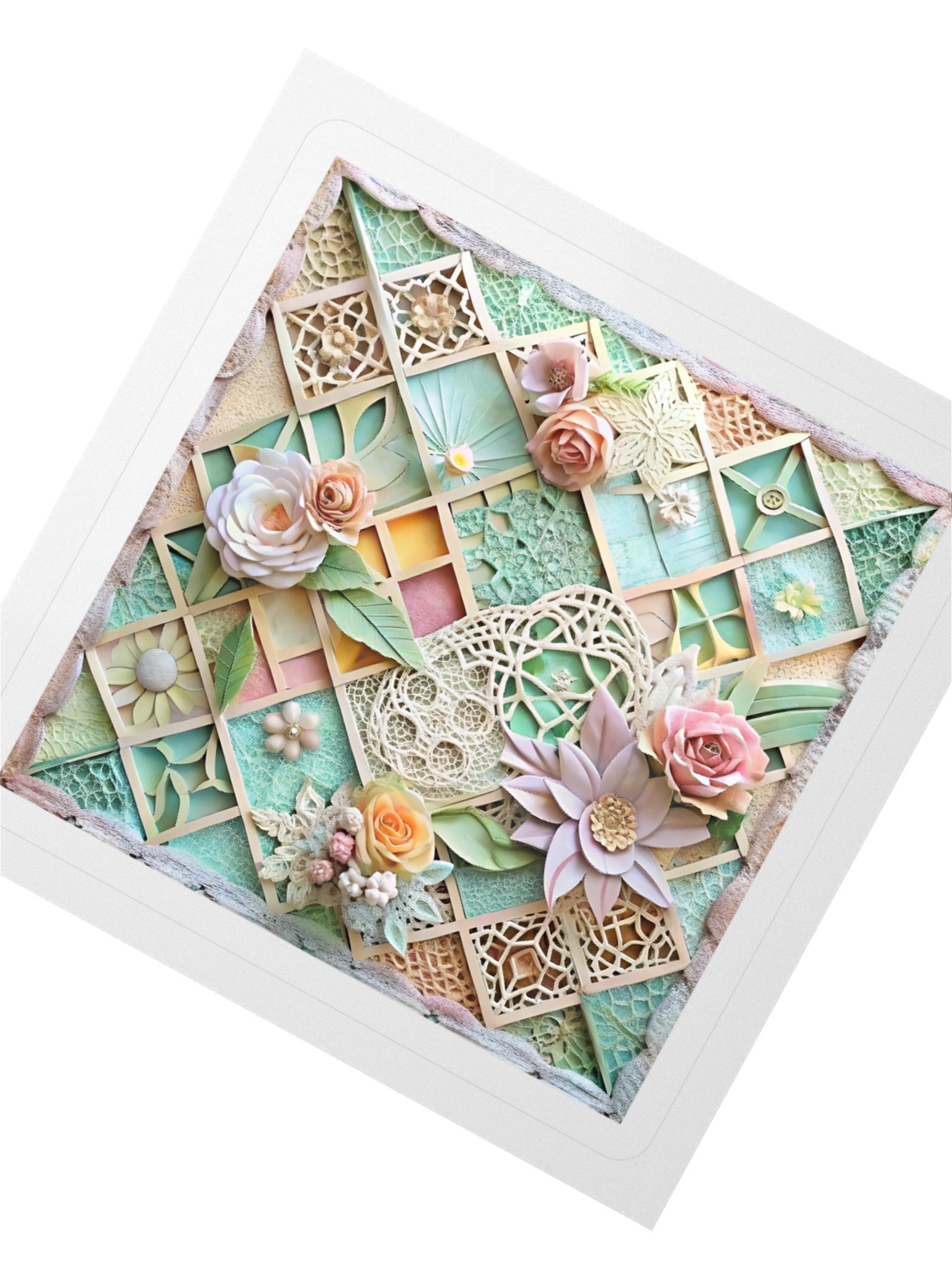 Layered Realms Collage Sticker #1 product image (5)