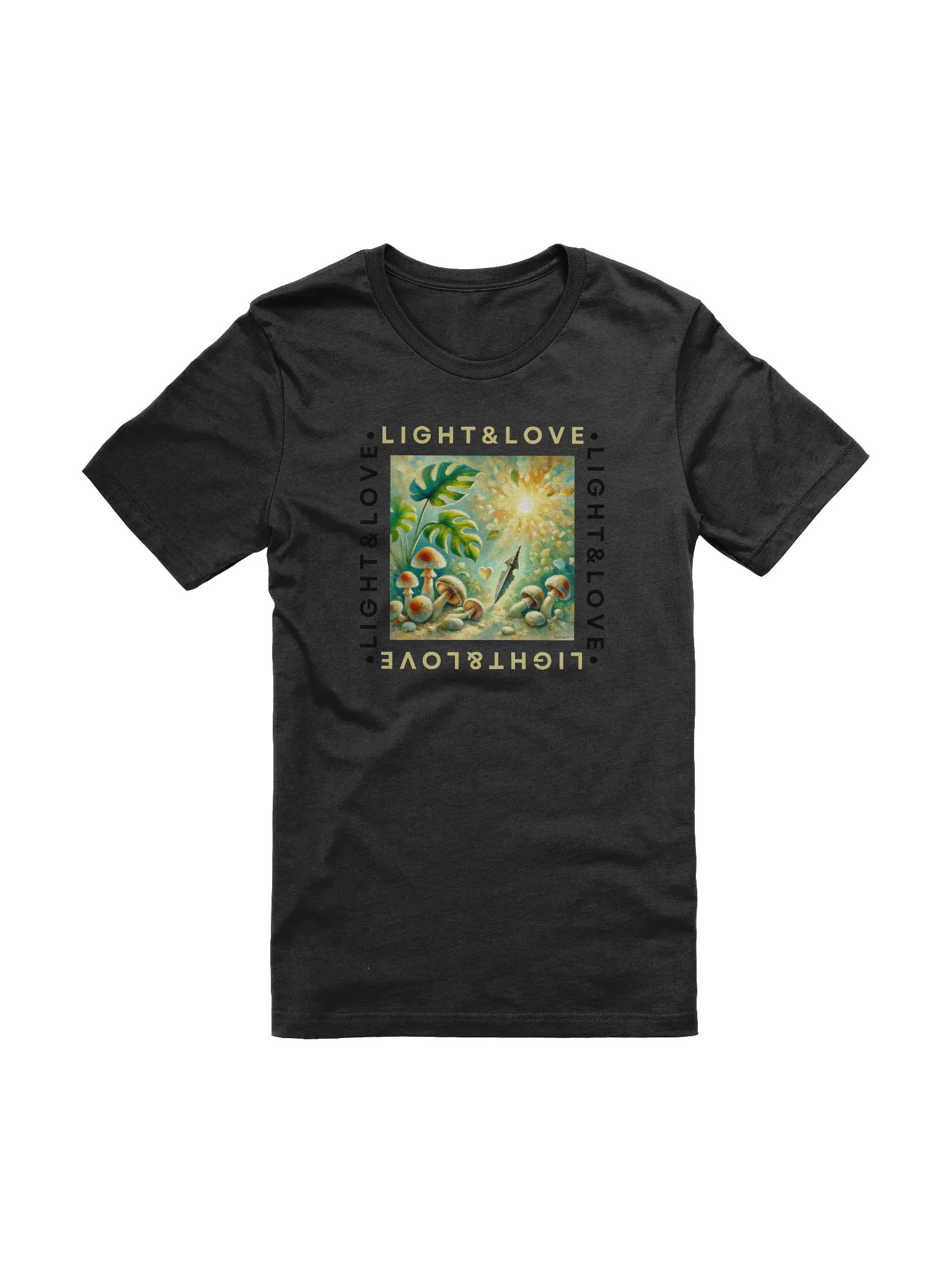 Light & Love Tee: Brush Strokes of Brilliance product image (2)
