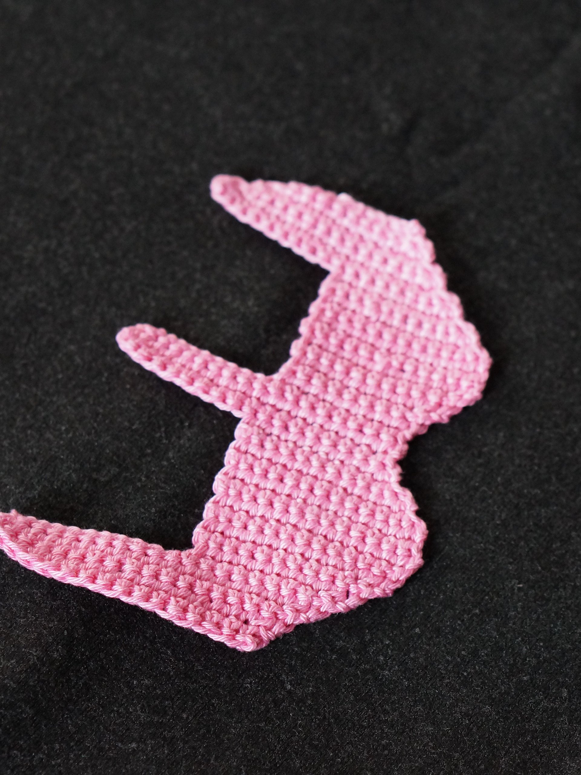 Number 3 crochet pattern product image (2)