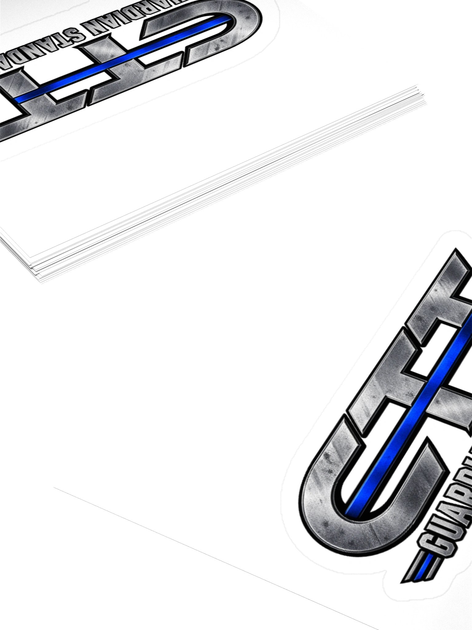 CTT Guardian Standards Thin Blue Line Sticker product image (12)