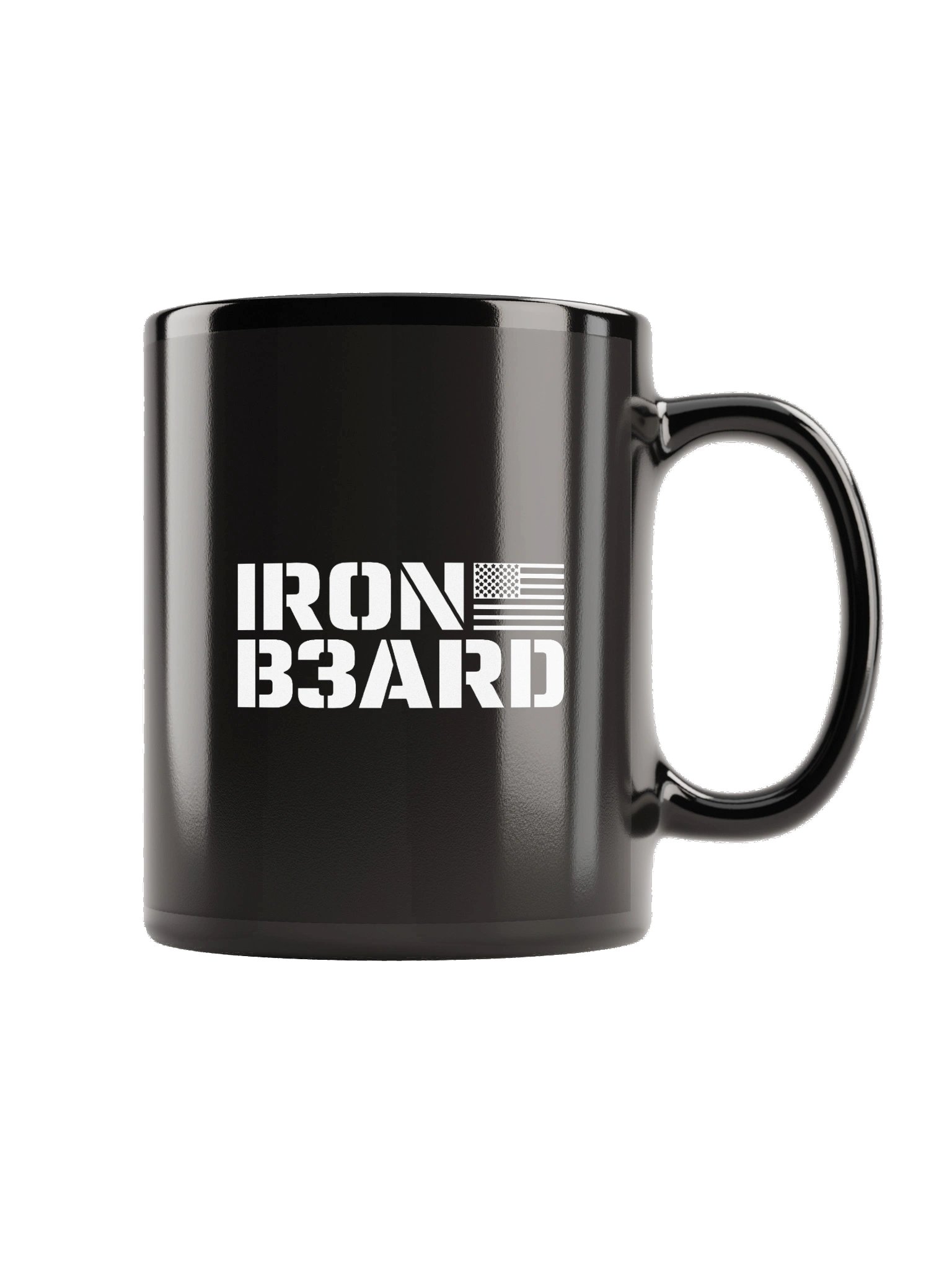 IR0N B3ARD Black Mug product image (5)