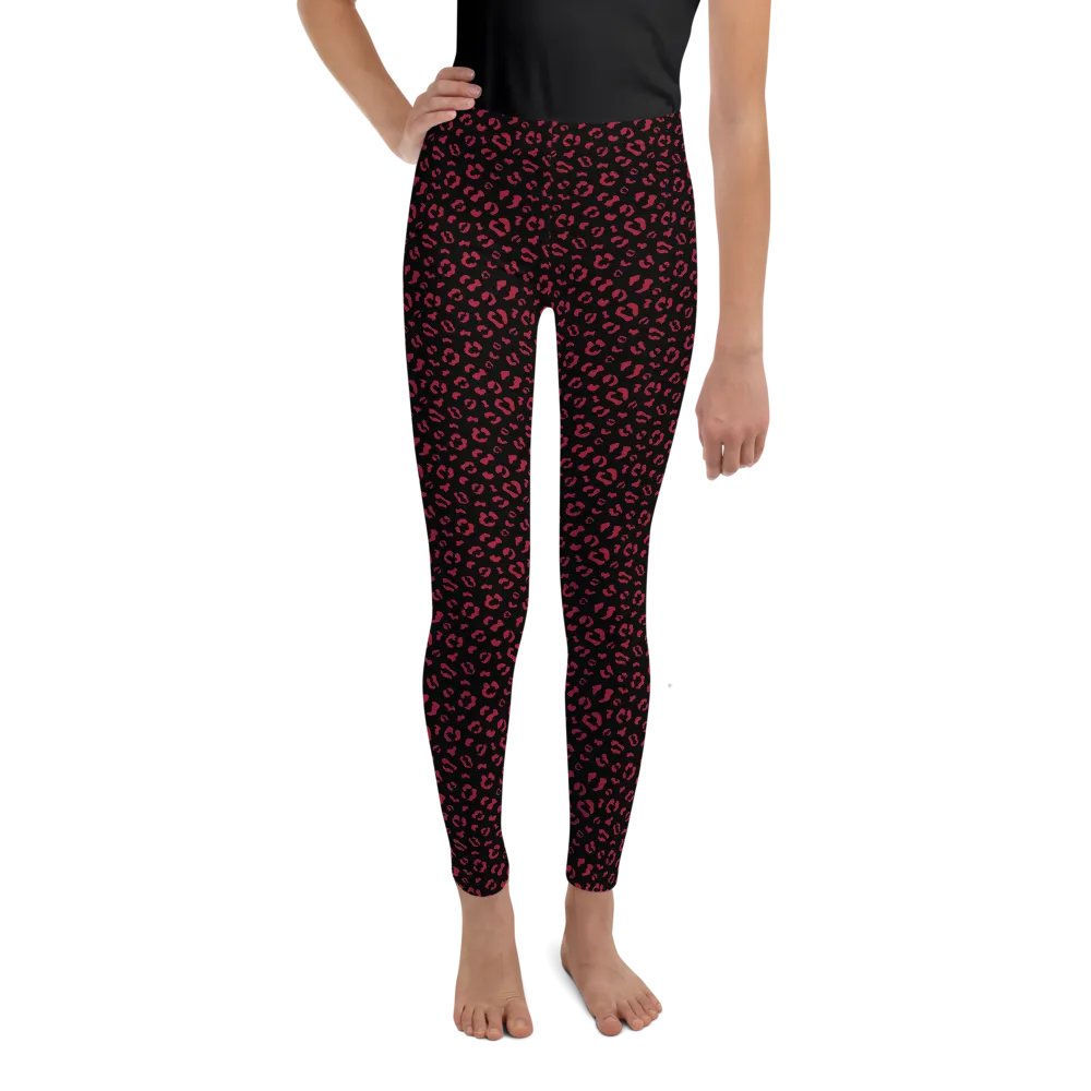 Youth Cheetah Print leggings product image (8)