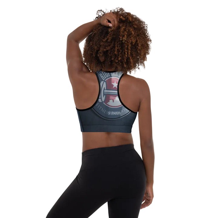 BIGFLEX DOGG ATHLETICS's All-Over Print Padded Sports Bra product image (1)