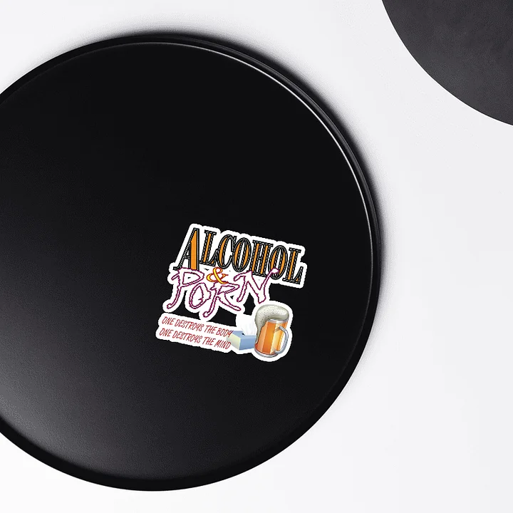 Alcohol & Porn - Die-Cut Magnets product image (4)