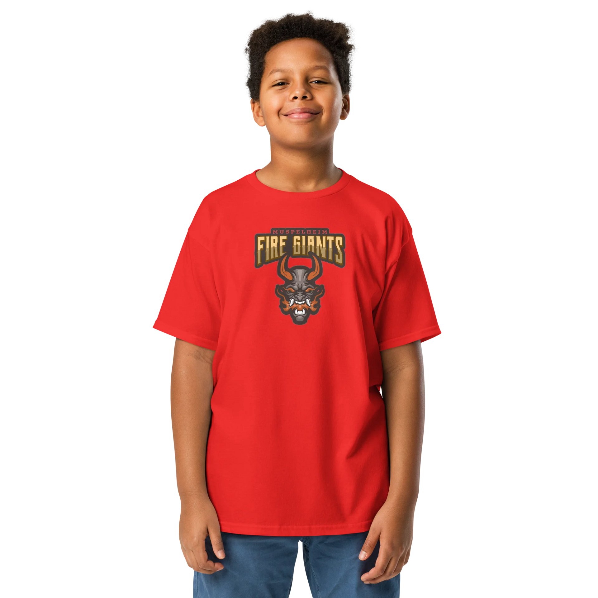 YOUTH MUSPELHEIM FIRE GIANTS TEE product image (21)