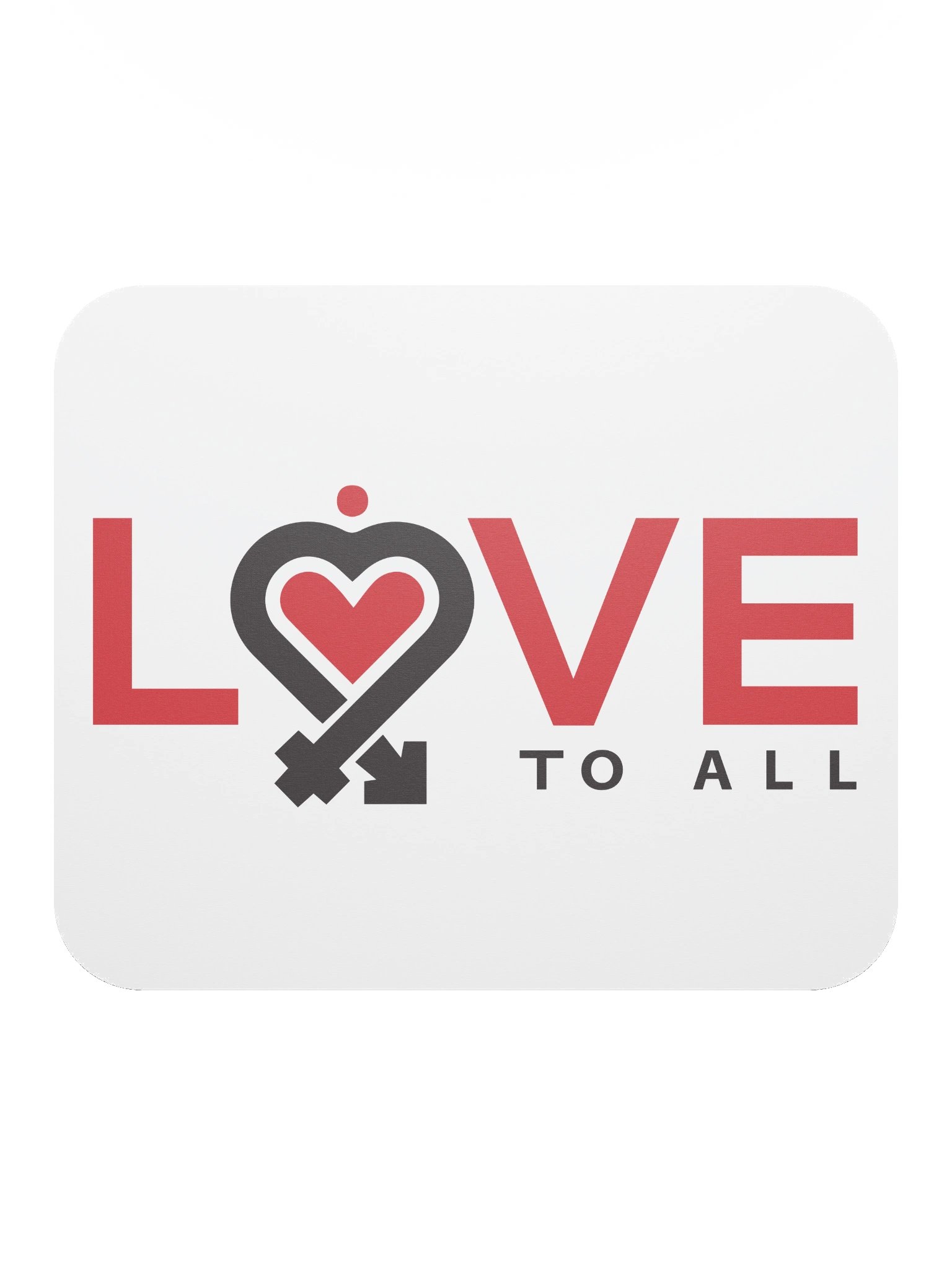 L2A 2025 Logo Small White Mousepad product image (3)