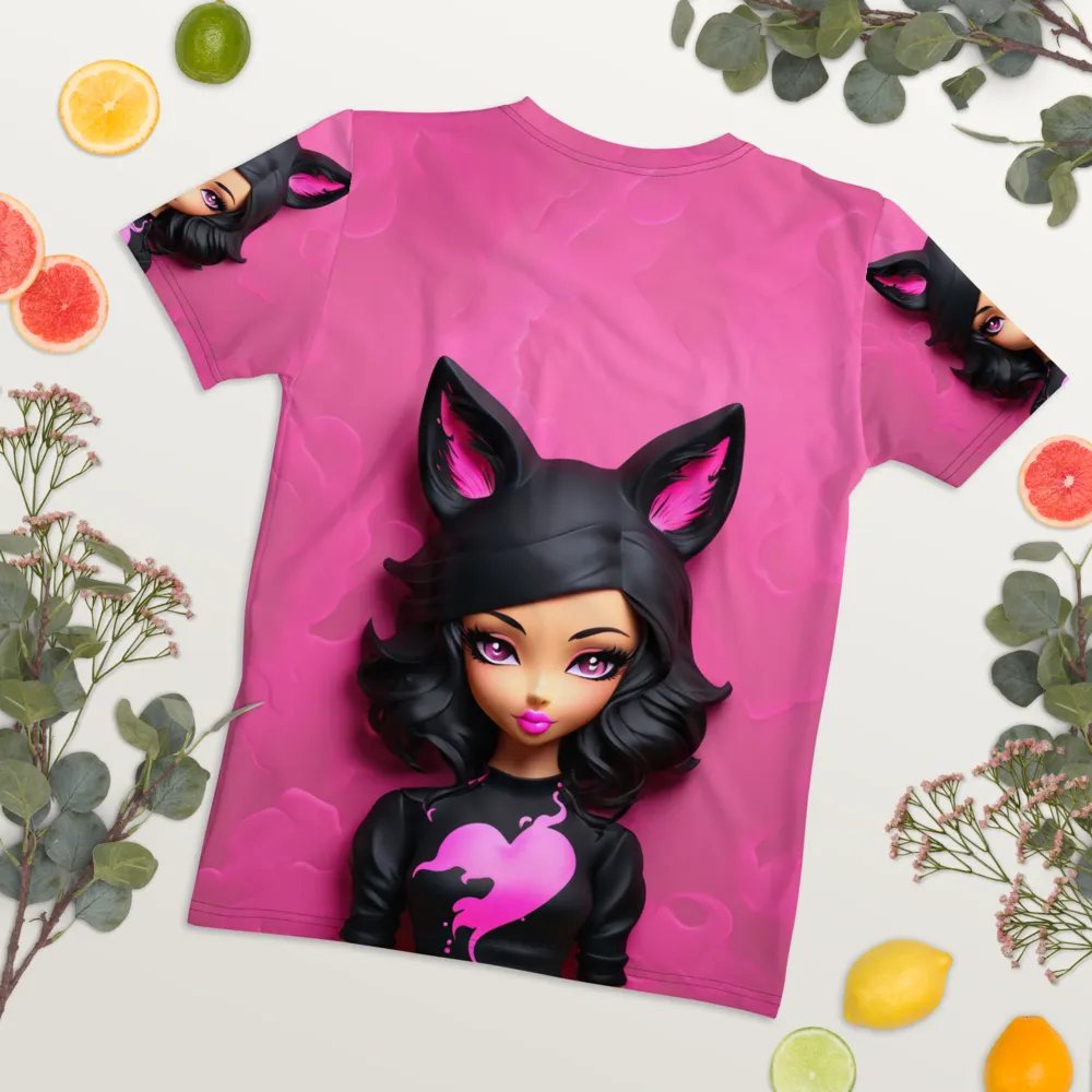 Black Pink T shirt product image (5)