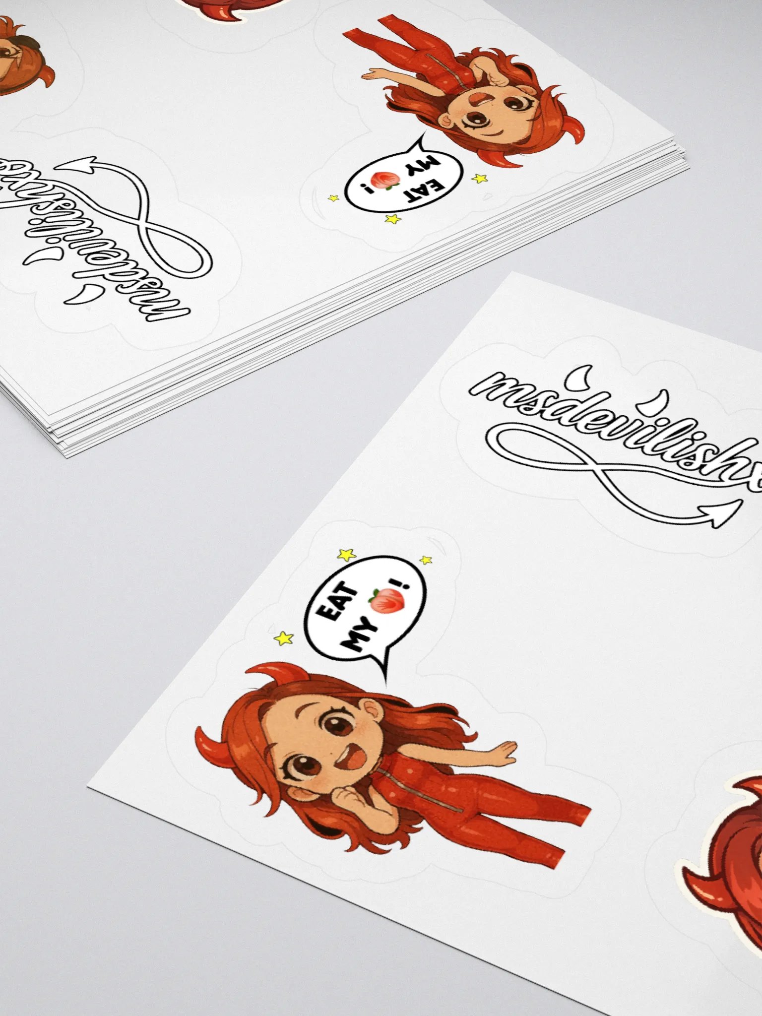 Devilishly Cute Sticker Sheet product image (10)