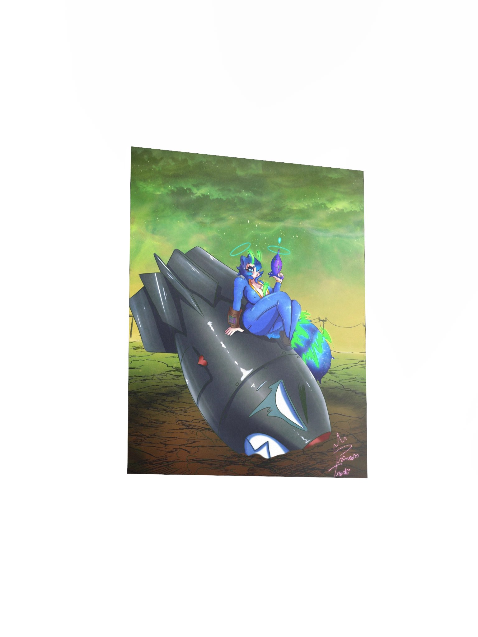 Pint sized atom bomb poster product image (13)