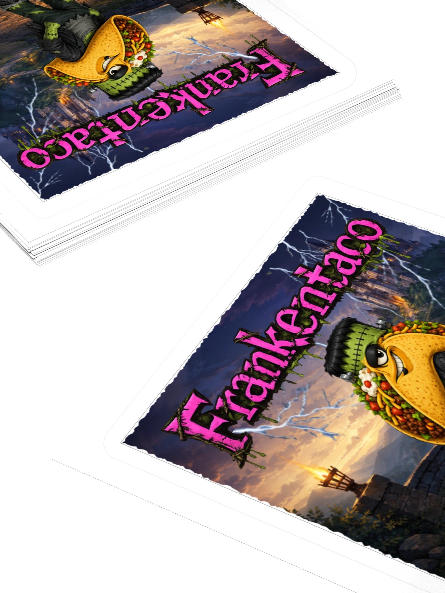 Frankentaco Spooky Fantasy Sticker - The Taco Family product image (11)