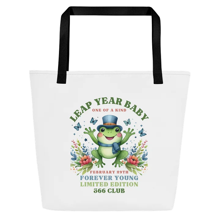 Leap Year Birthday Tote Bag One of a Kind February 29th Forever Young Limited Edition 366 Club Gift product image (1)