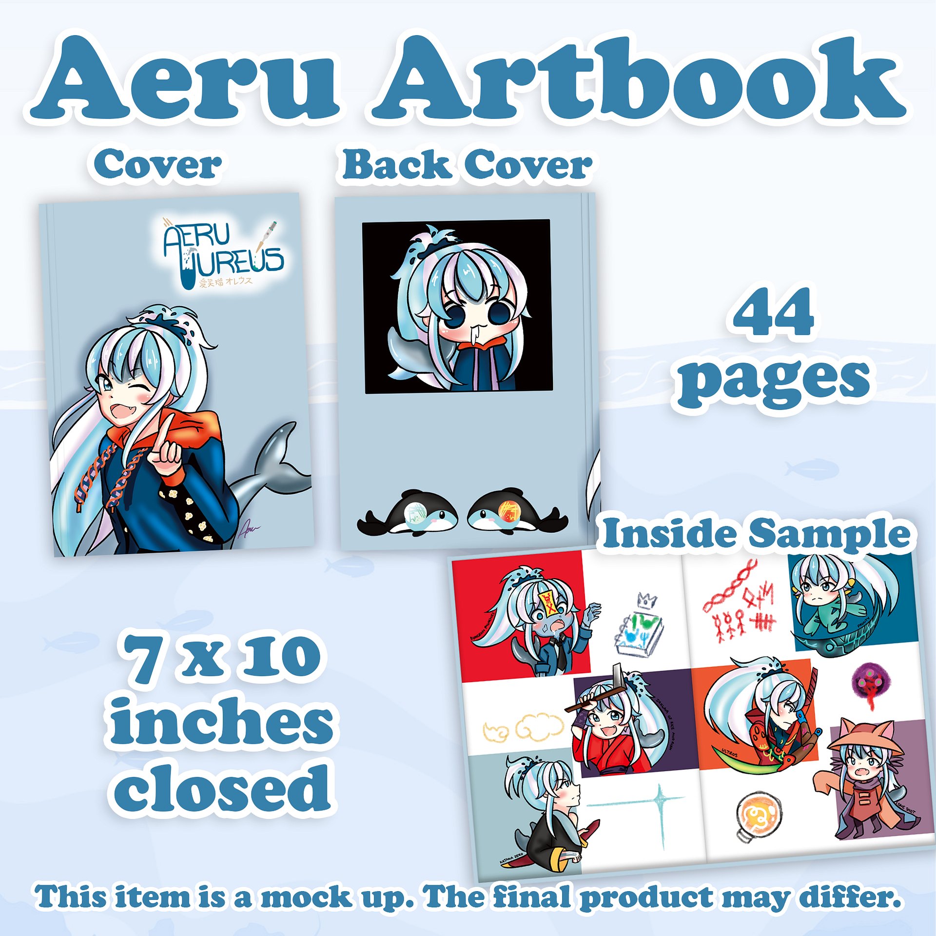 Aeru Dolphin Day Artbook [PREORDER] product image (1)