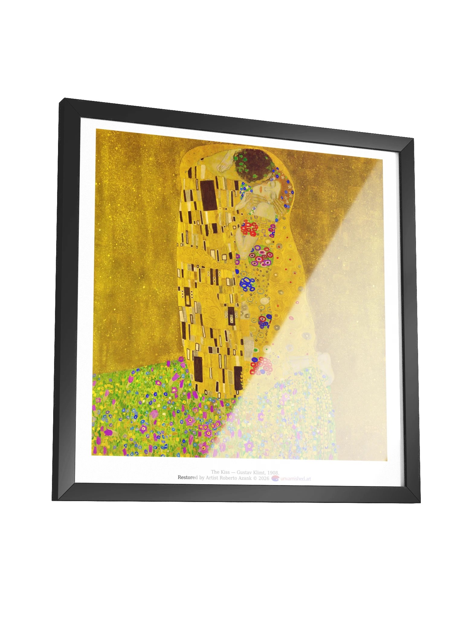 The Kiss — Framed Matte Poster product image (3)