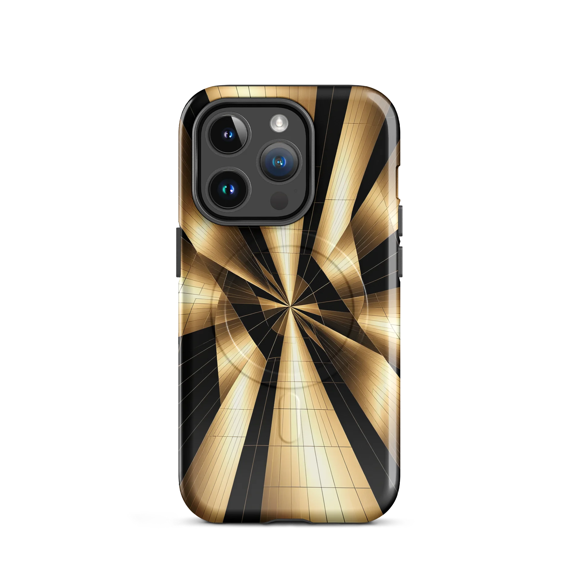 Gold Starburst Geometric MagSafe Tough Case product image (19)