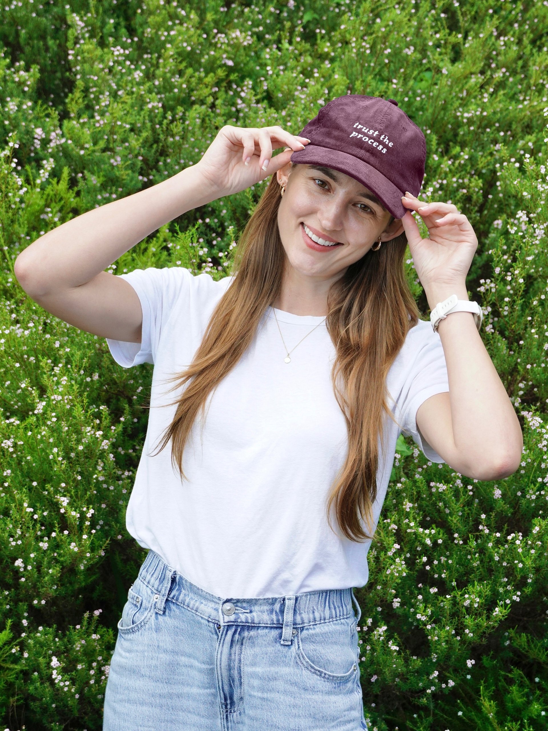 Trust The Process Corduroy Cap product image (4)