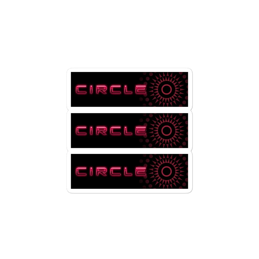 CIRCLE: Banner Stickers product image (1)